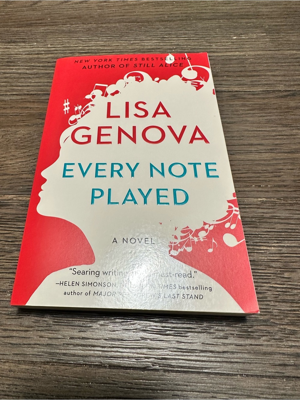 📚4 for $30 BOOK SALE - Every Note Played by Lisa Genova